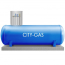 Газгольдер City Gas объемом 6400 л Евростандарт-2